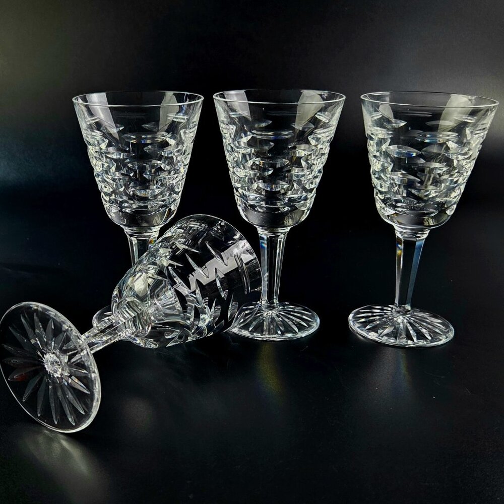 Vintage - Wine Tralee by Waterford Crystal - Set of 4 - 5 3/4" Tall